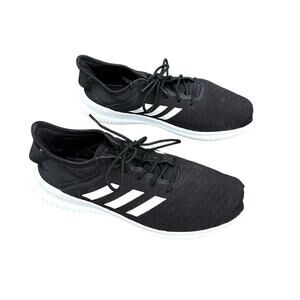 Adidas Women’s Cloudfoam Qt Flex Black White Running Shoes Size 9